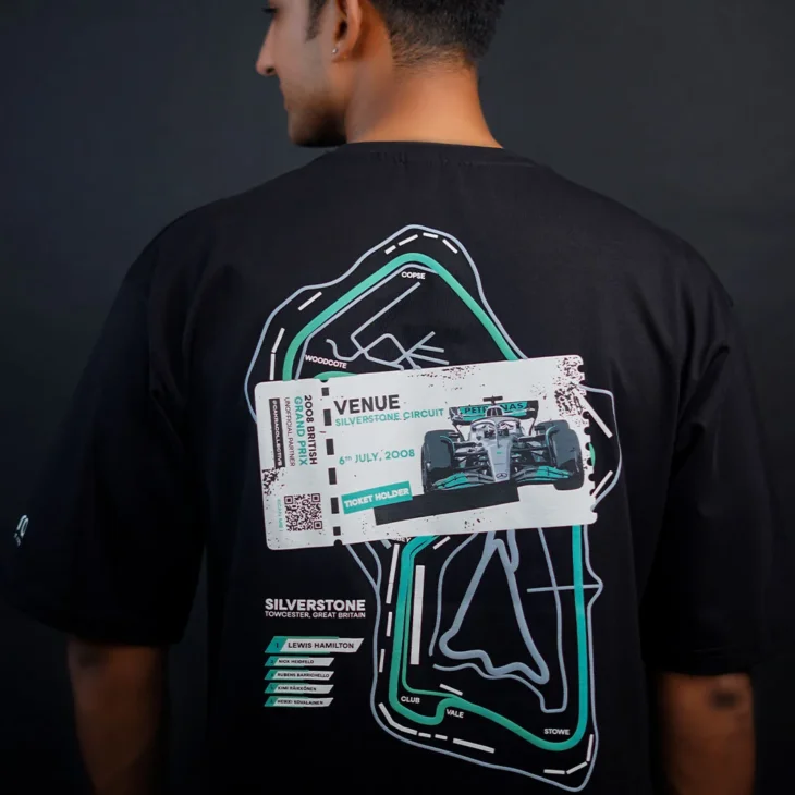 Lewis Hamilton Oversized T-Shirt - Image 5