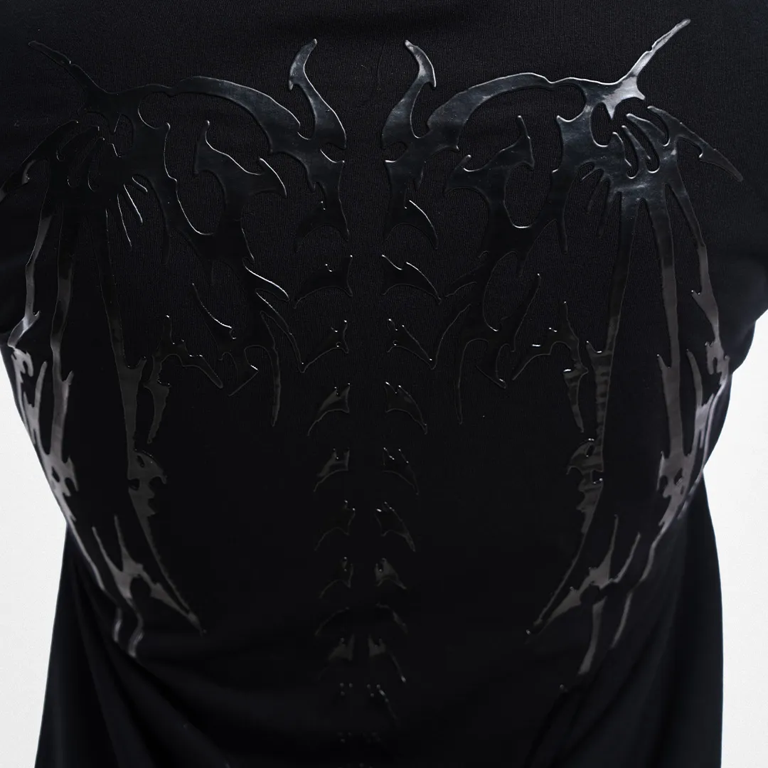 Metal Heart Oversized T-Shirt - Image 3