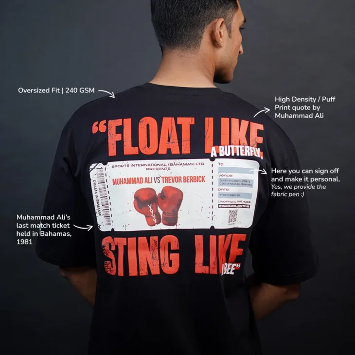 Muhammad Ali Oversized T-Shirt - Image 3