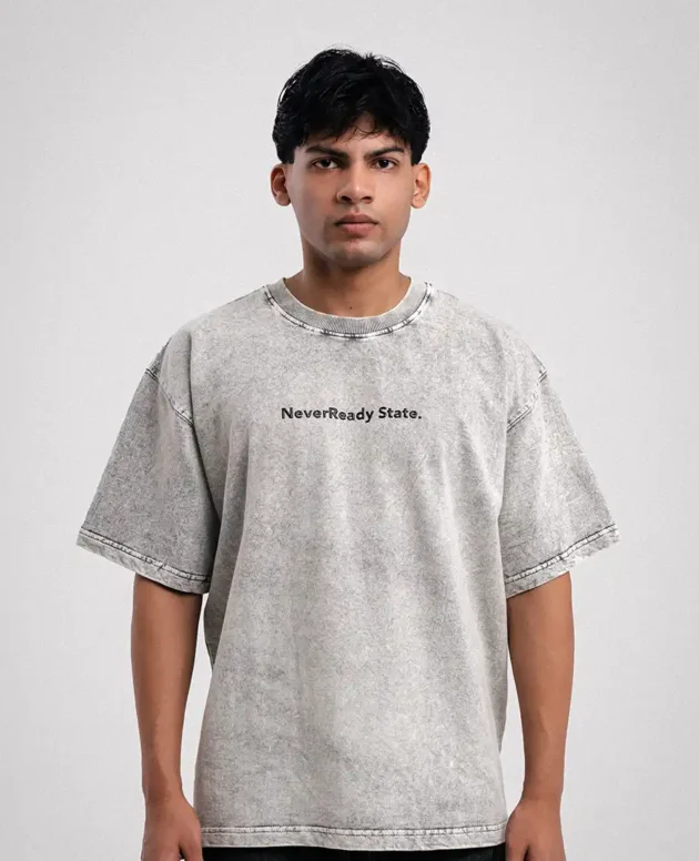 NeverReady State Oversized T-shirt
