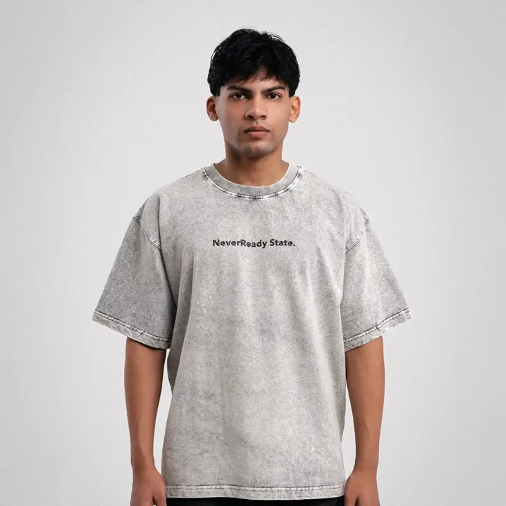 NeverReady State Oversized T-shirt