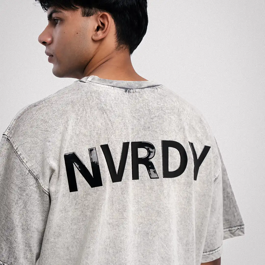 NeverReady State Oversized T-Shirt - Image 2