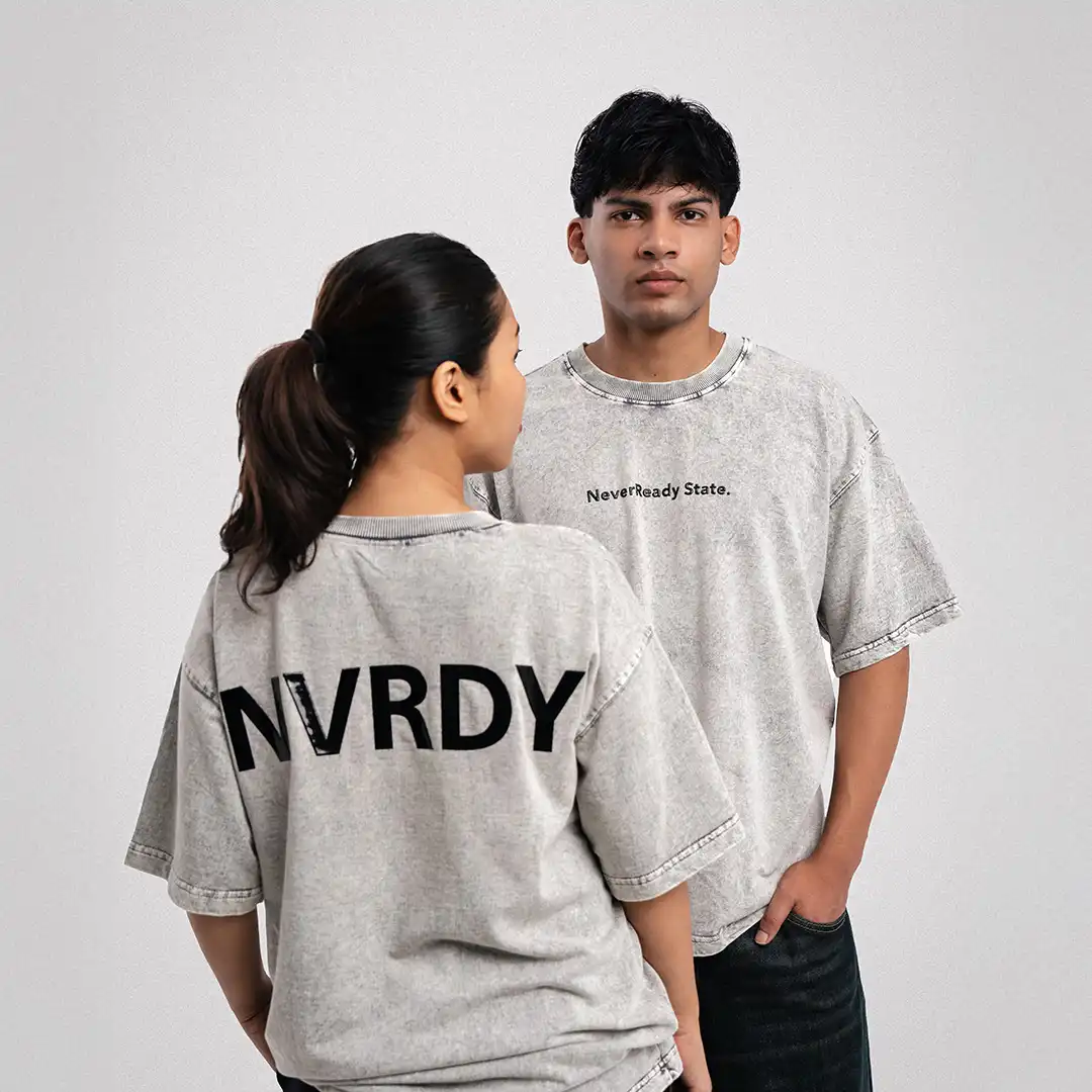 NeverReady State Oversized T-Shirt - Image 6