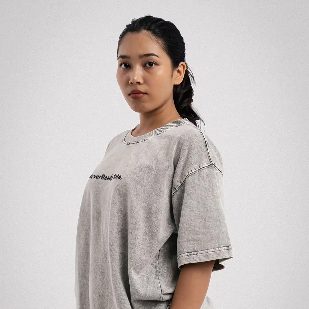 NeverReady State Oversized T-Shirt - Image 4