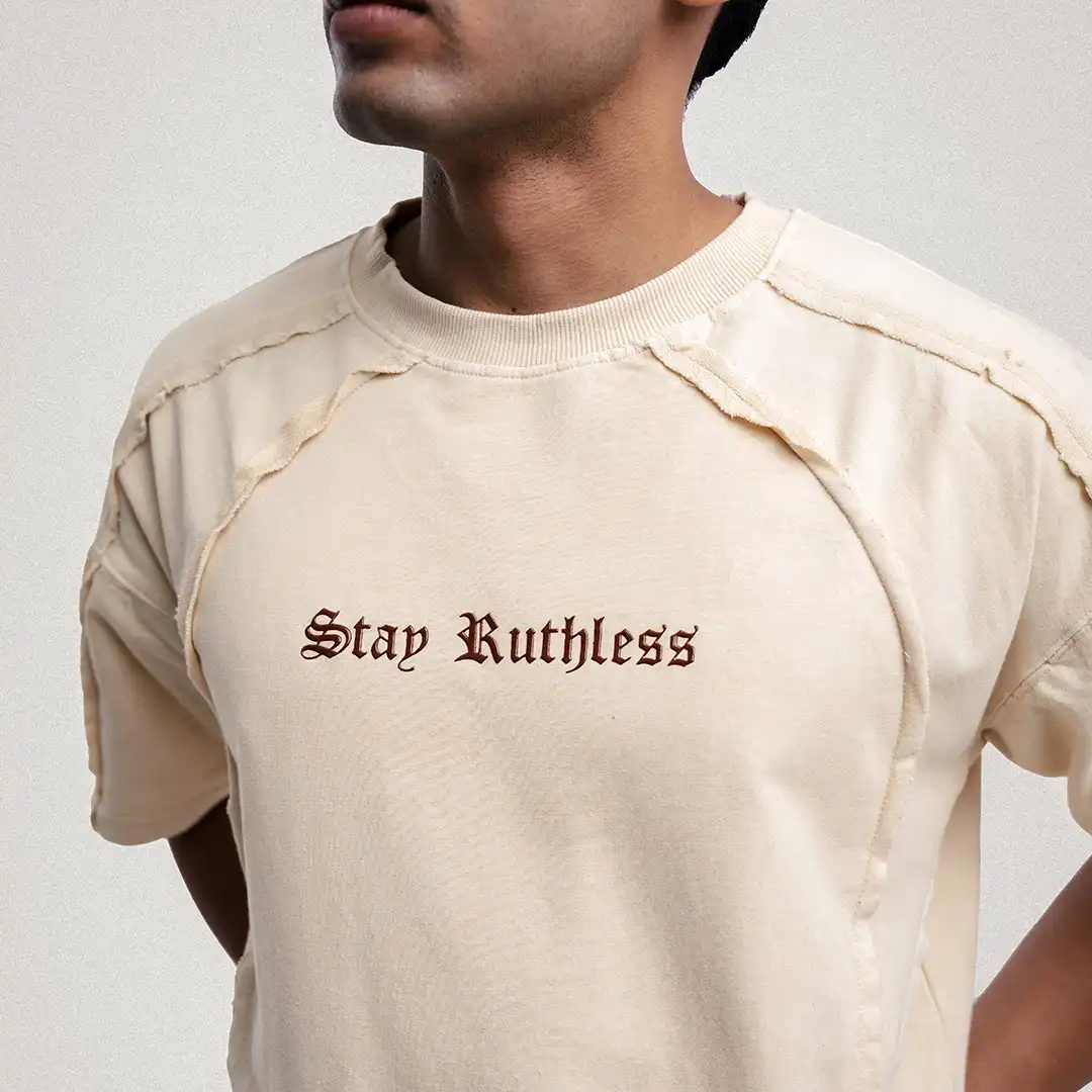 Stay Ruthless Oversized T-Shirt - Image 2